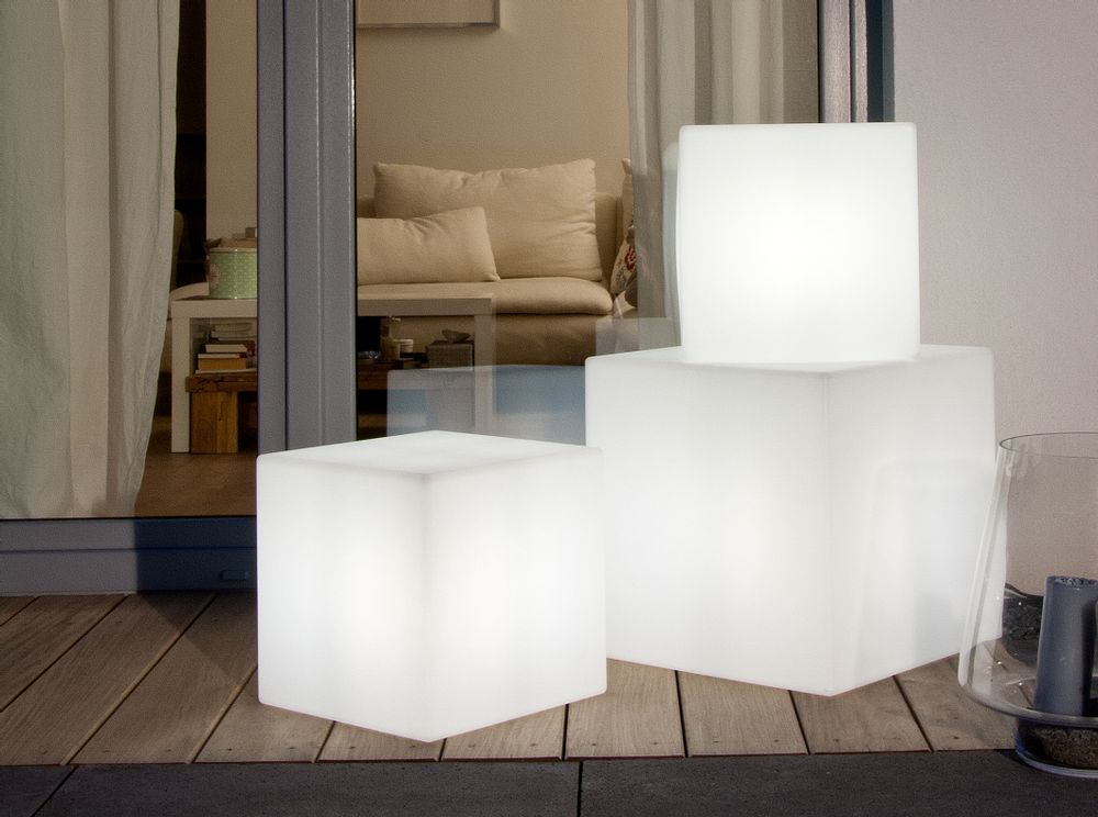 Outdoor floor lamps - Shining Cube - 8 SEASONS DESIGN