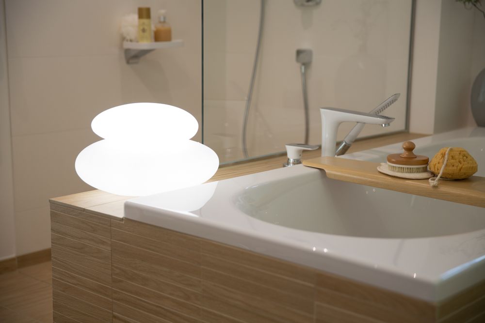 Lampadaires extérieurs - Pierre brillante - 8 SEASONS DESIGN