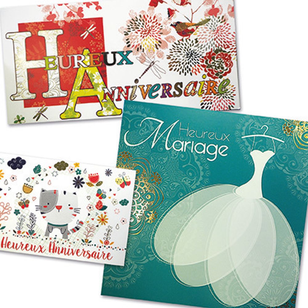 Stationery - carte de voeux - EDITIONS CELY, CRÉATEUR EN CARTERIE ET EMBALLAGE