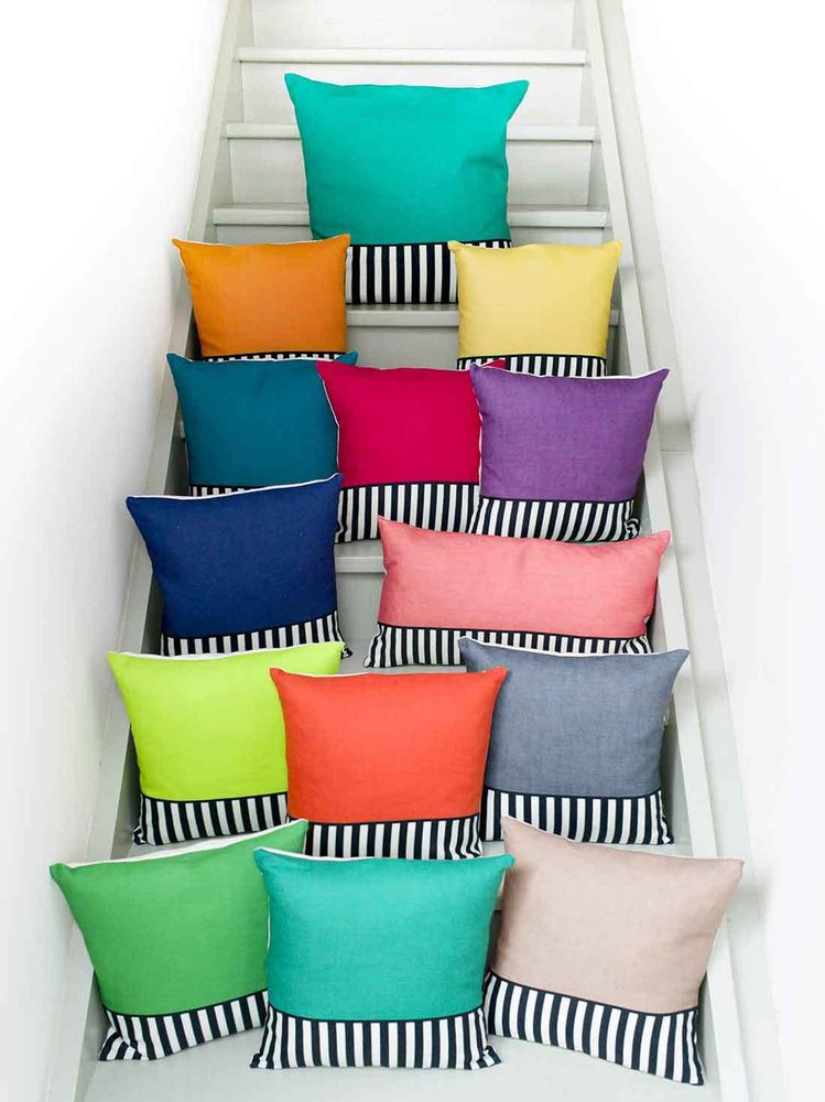 Coussins textile - COUSSINS- Collection LAMPIONS - MARIE EN MAI