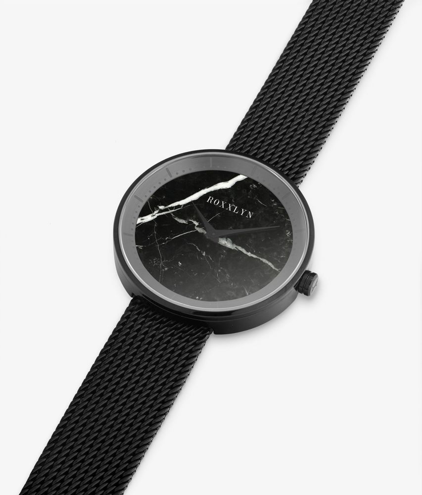 Montres et horlogerie - La Montre Pierre Nero Marquina - ROXXLYN