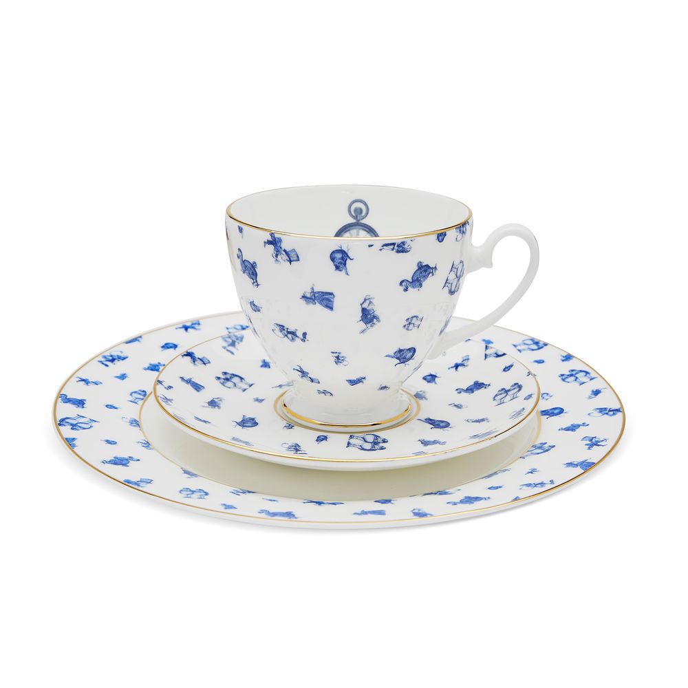 Formal plates - Alice Chintz Teacup & Saucer - MRS MOORE'S VINTAGE STORE