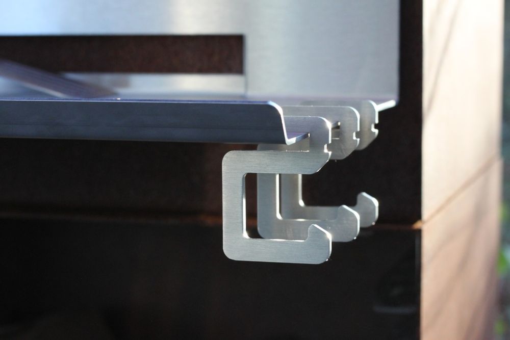 Console table - TOLE inox shelf - TOLE