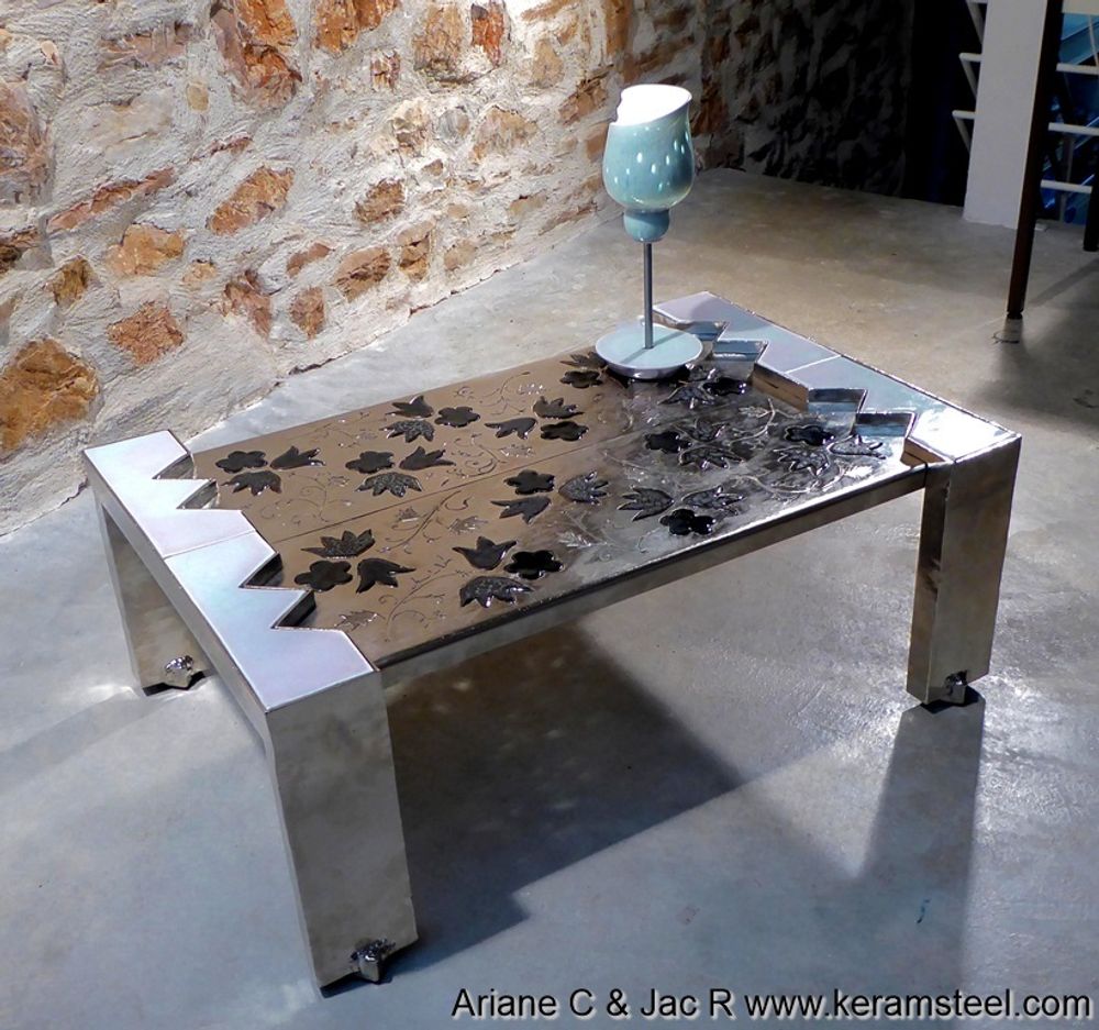 Tables basses - Table basse - AGIR CERAMIQUE - KERAMSTEEL