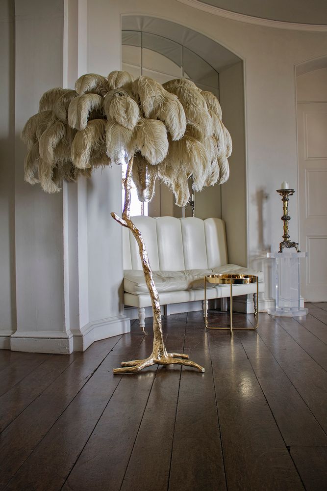 Floor lamps - The Feather Lamp - A MODERN GRAND TOUR