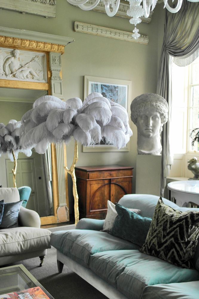 Floor lamps - The Feather Lamp - A MODERN GRAND TOUR