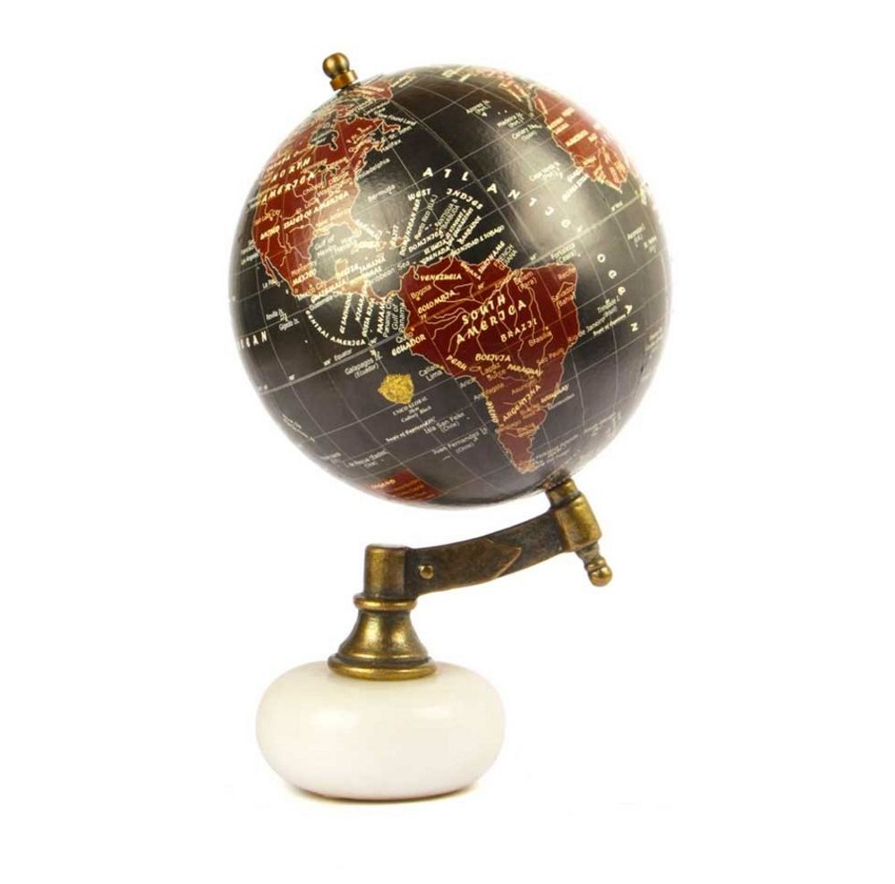 Decorative objects - GLOBES with MARBLE STAND - LUXURIOUS ARTS