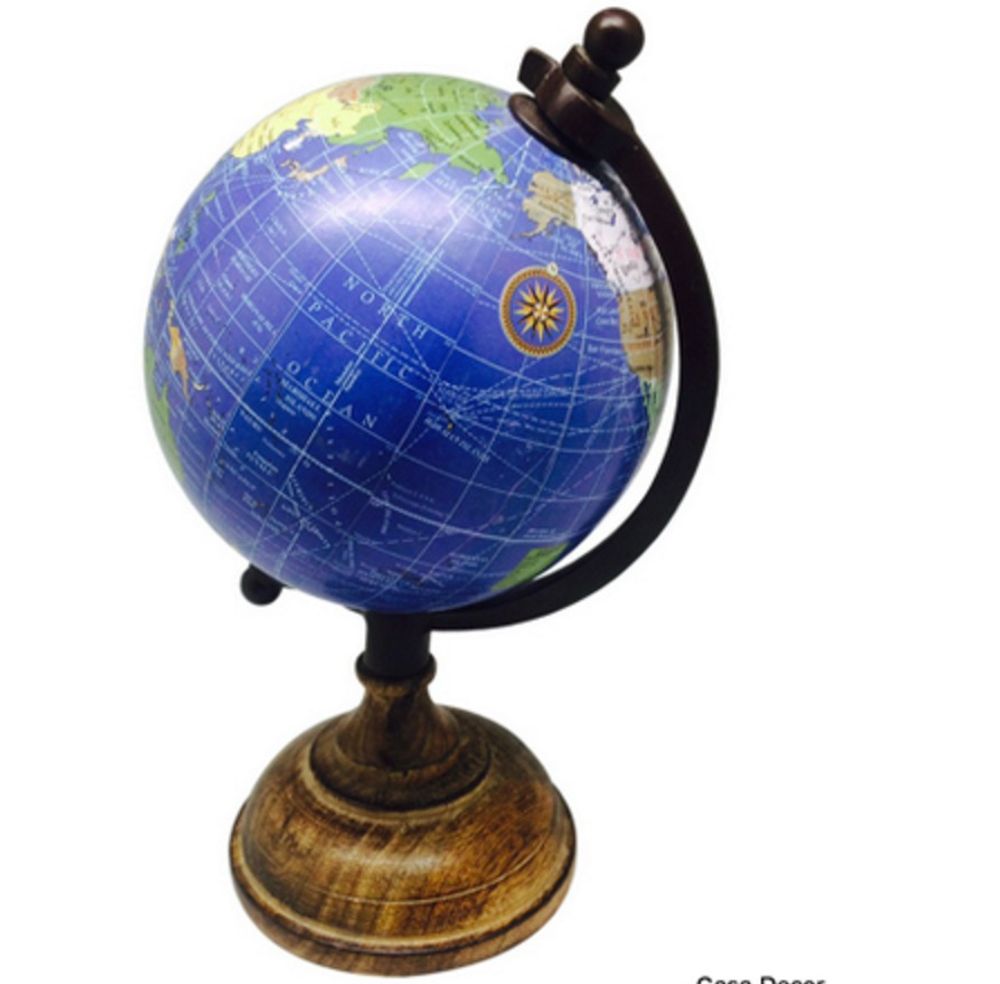 Decorative objects - GLOBES with MARBLE STAND - LUXURIOUS ARTS
