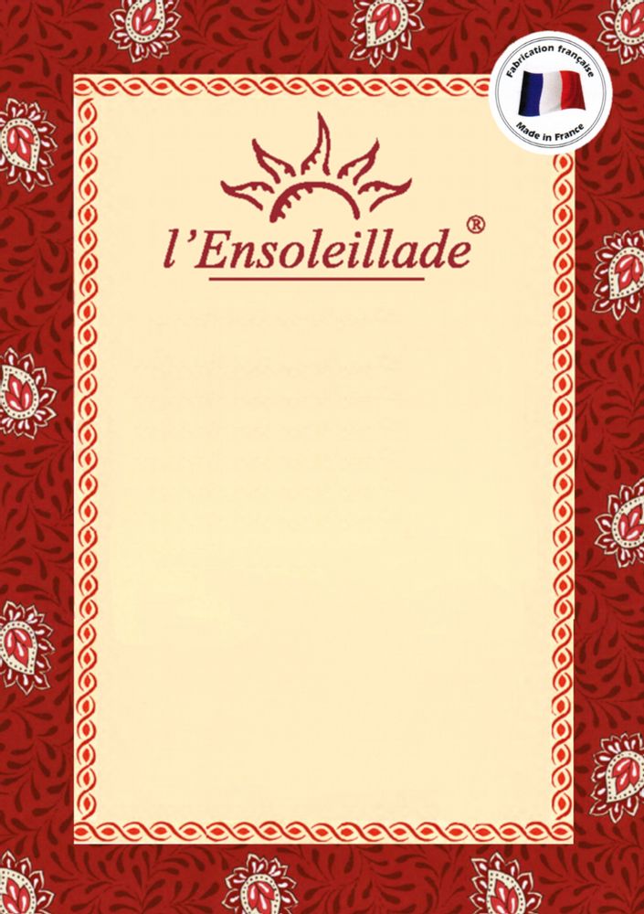 Table linen - Nappes Provençales - L' ENSOLEILLADE / VALDROME