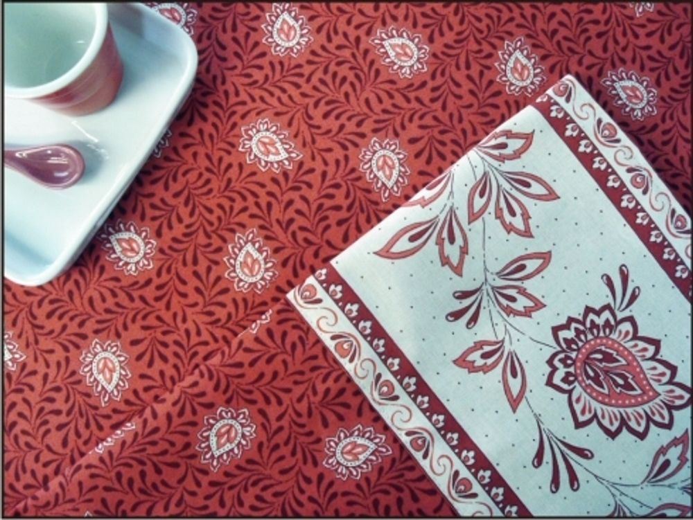 Table linen - Nappes Provençales - L' ENSOLEILLADE / VALDROME