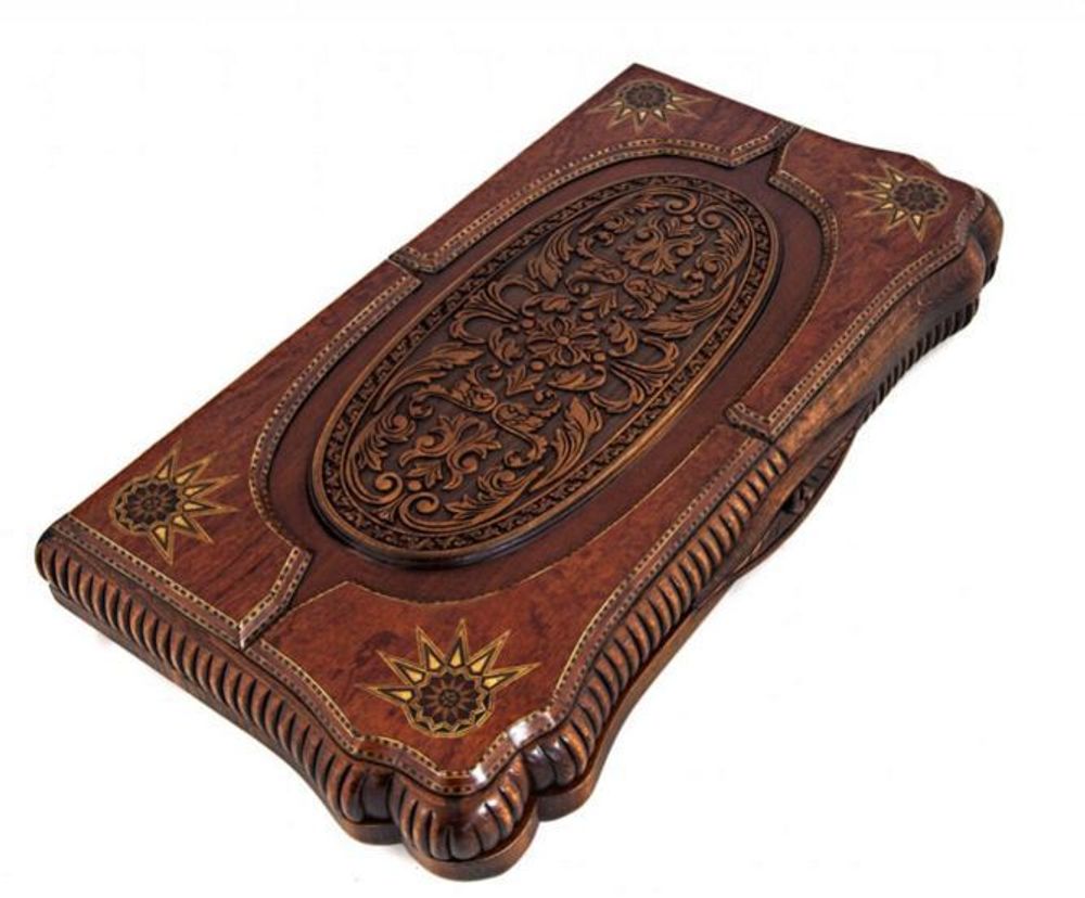 Cadeaux - ELEGANT OTTOMAN BACKGAMMON - HELENA WOOD ART