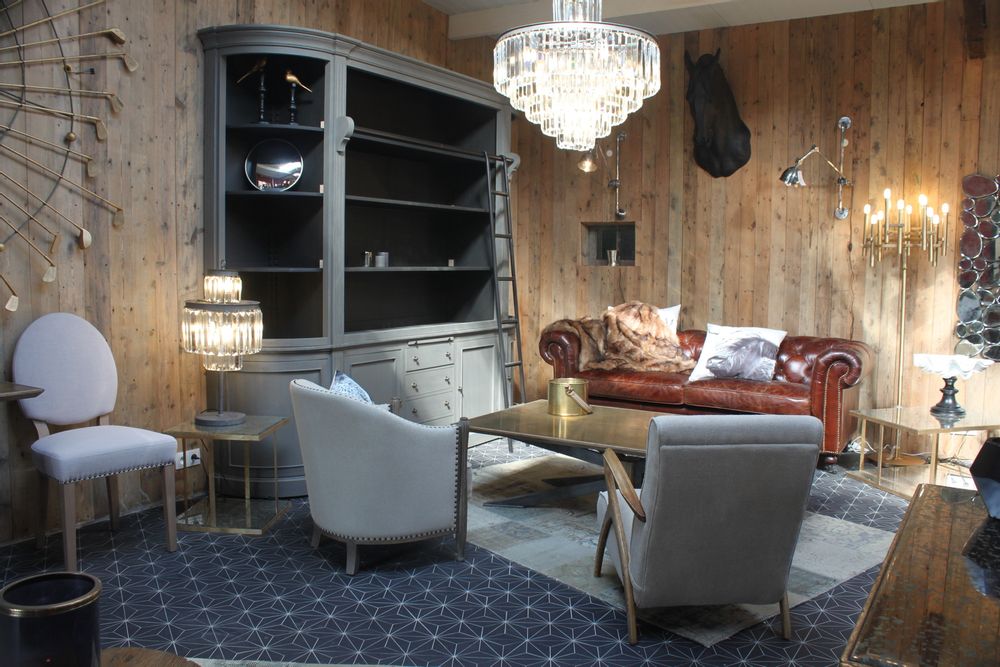 Bookshelves - Bookcase galbé Casimir - SIGNATURE MOBILIER ET DÉCORATION