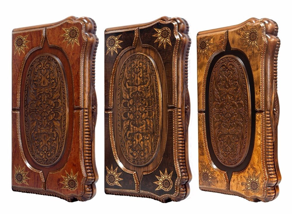 Cadeaux - ELEGANT OTTOMAN BACKGAMMON - HELENA WOOD ART