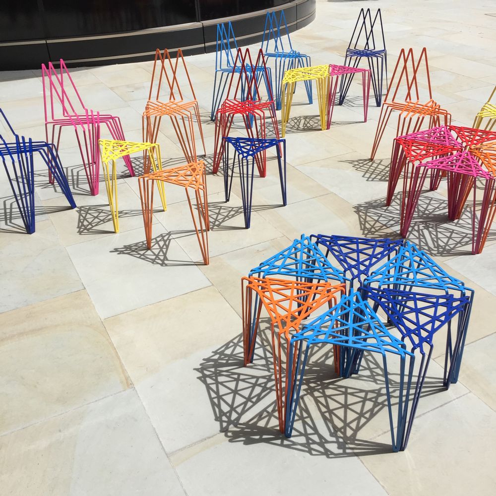 Chaises de jardin - Chaise à tisser - STUDIO SWINE