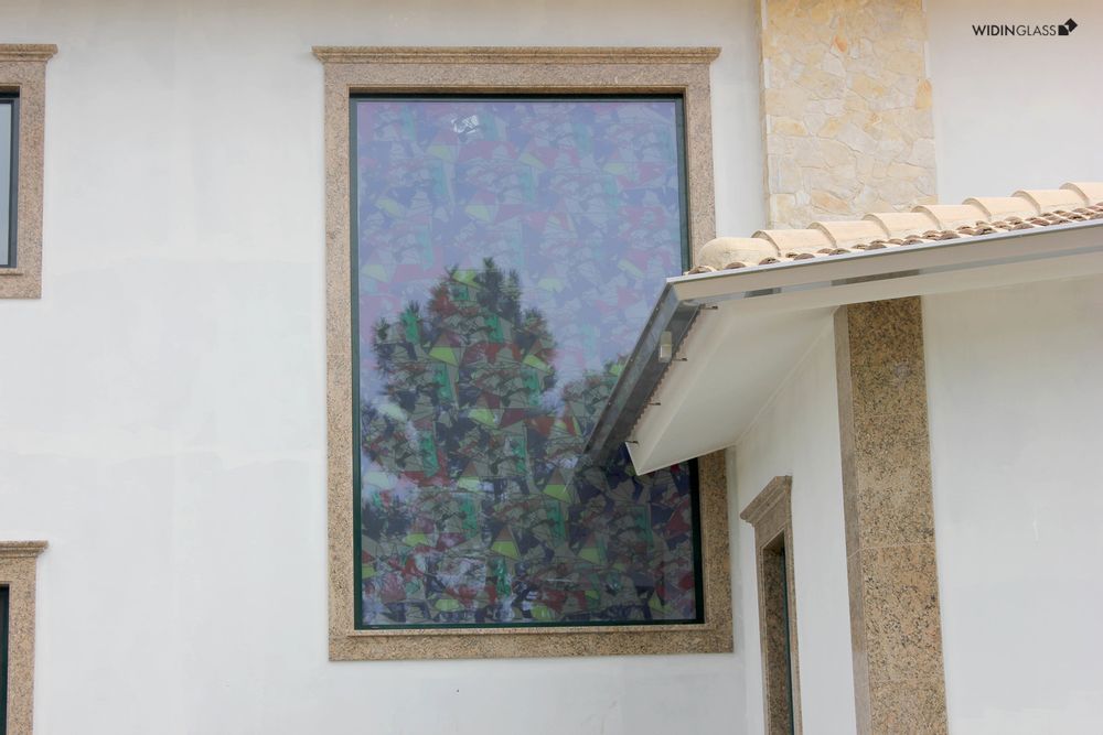 Decorative wall frescoes - Laminated Glass with digital printing of high resolution - WIDINGLASS BY BISELARTE