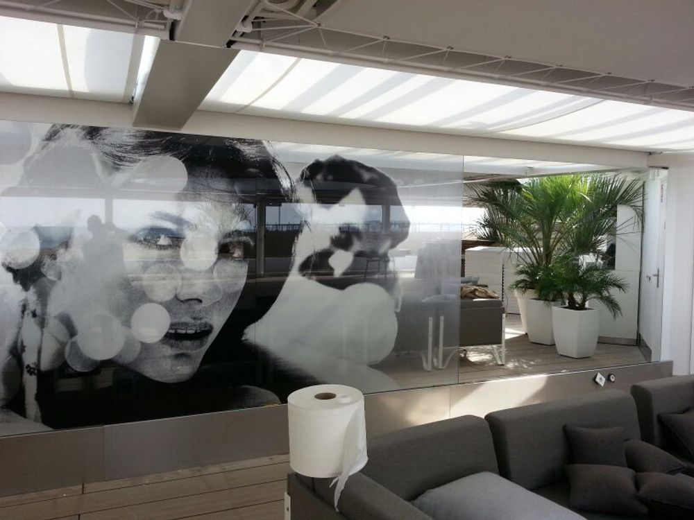 Decorative wall frescoes - Laminated Glass with digital printing of high resolution - WIDINGLASS BY BISELARTE