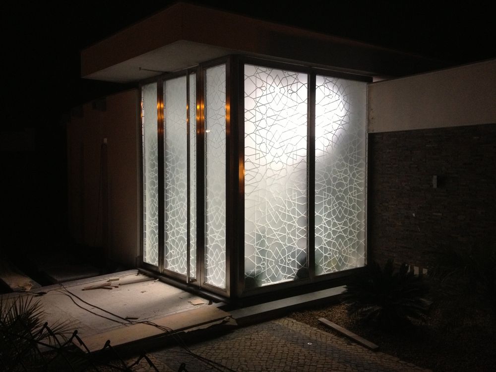 Decorative wall frescoes - Laminated Glass with digital printing of high resolution - WIDINGLASS BY BISELARTE