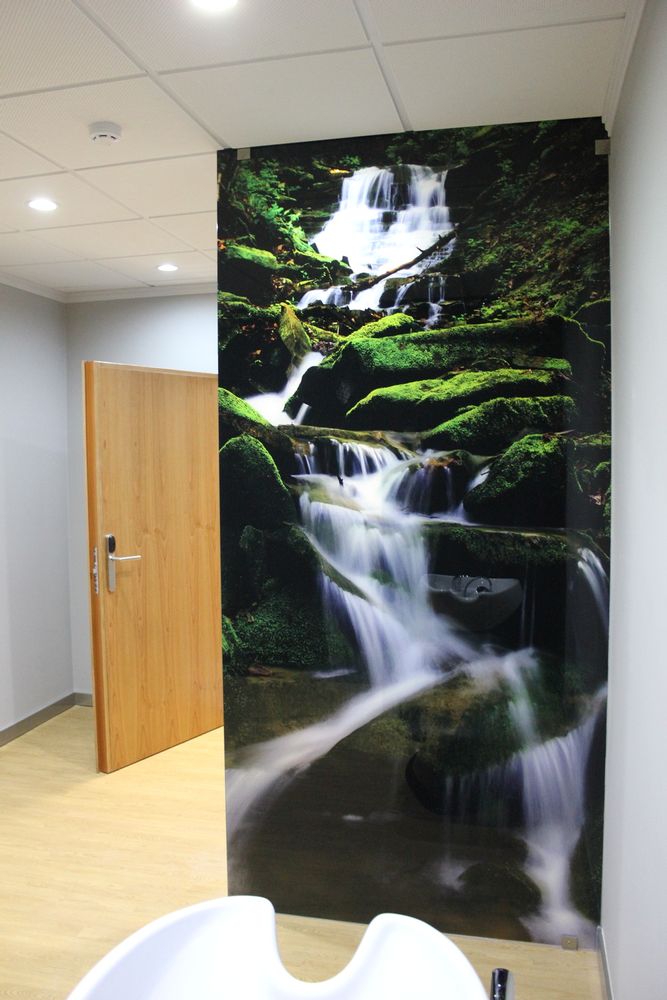 Wall panels - Laminated Glass with digital printing of high resolution - WIDINGLASS BY BISELARTE