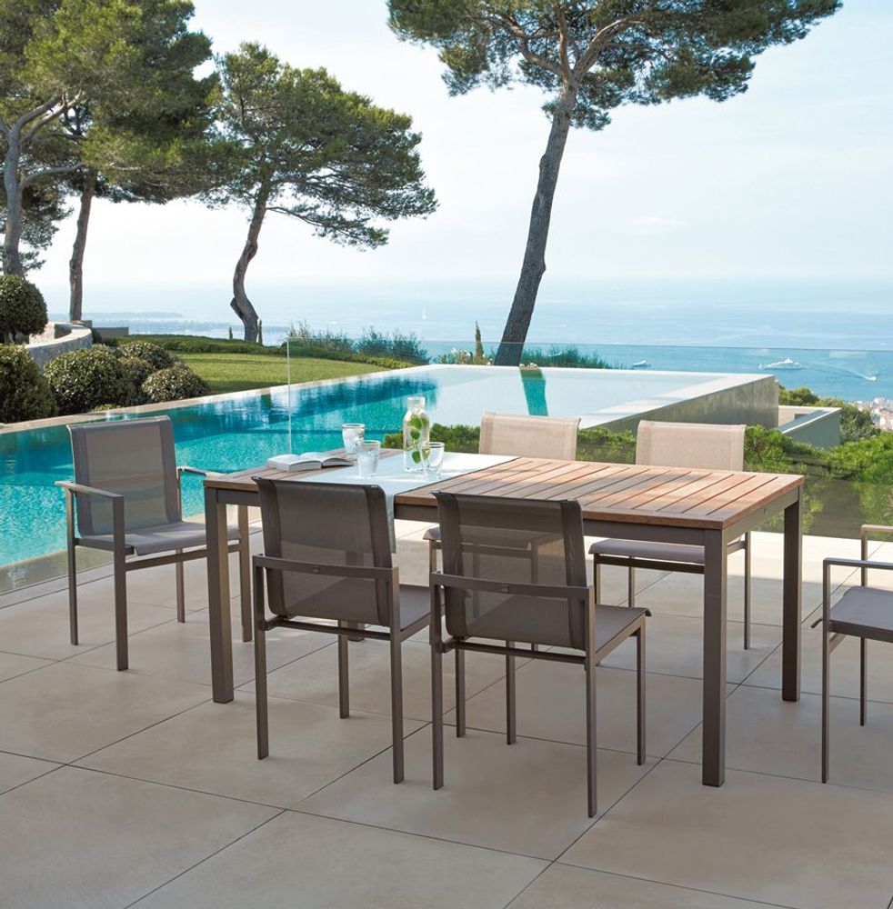 Tables Salle à Manger - Table repas KWADRA 180x90 Synteak® - SIFAS