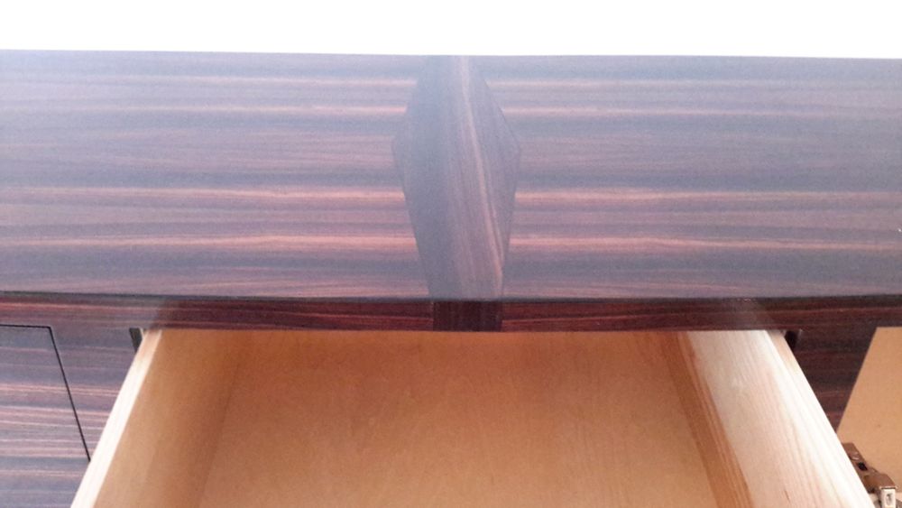 Console table - furniture in rosewood of india - SÉBASTIEN PANIS