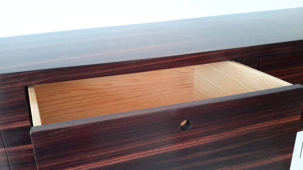 Console table - furniture in rosewood of india - SÉBASTIEN PANIS