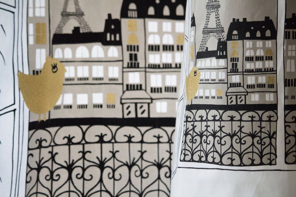 Linge de table textile - Torchon Vue sur Paris - LA COCOTTE PARIS