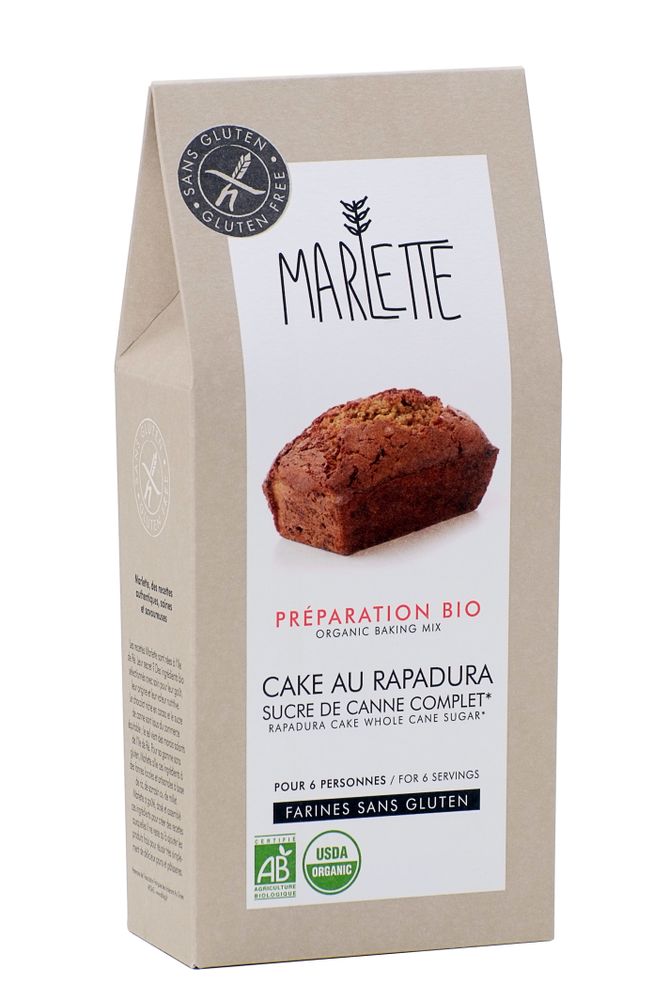 Épicerie fine - Préparation pour cake au rapadura sans gluten - MARLETTE