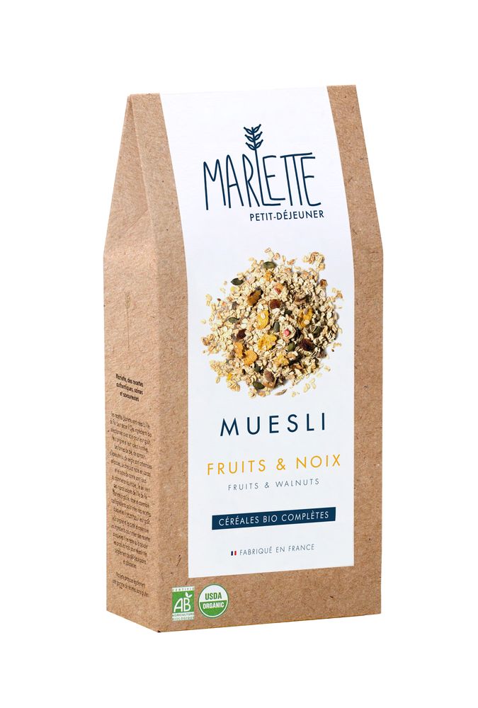 Delicatessen - Organic walnuts & fruits muesli - MARLETTE