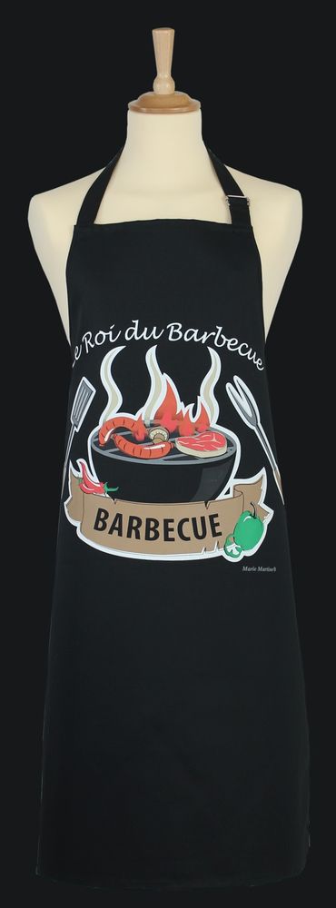 Linge d'office - Tablier Marie Martine® "Le roi du barbecue" - MARIE MARTINE