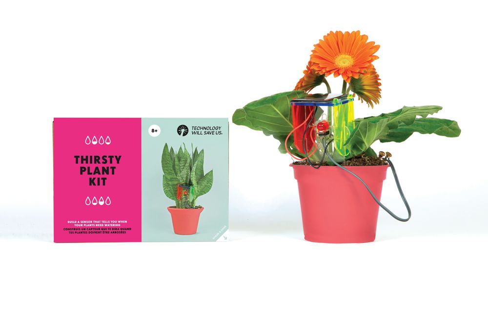 Other smart objects - THIRSTY PLANT KIT - TECHNOLOGY WILL SAVE US