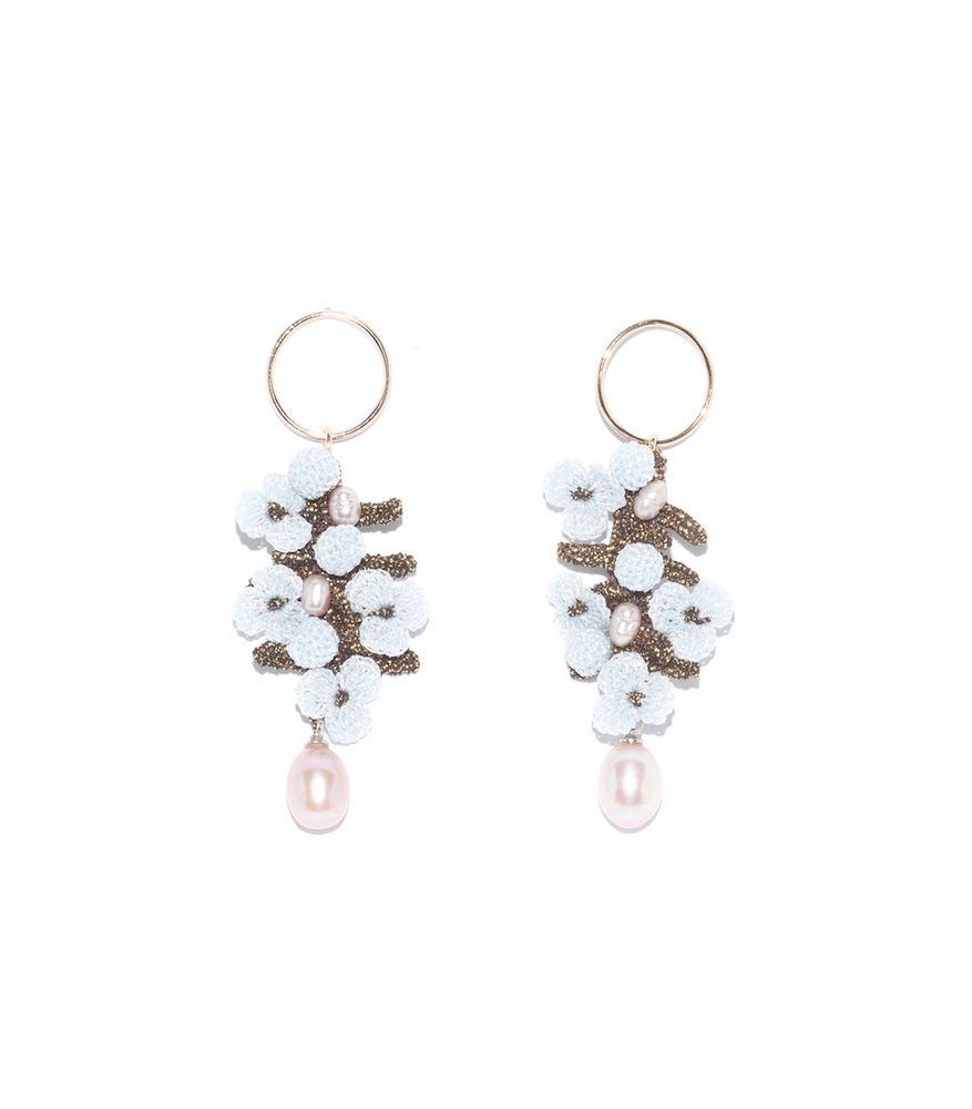 Bijoux - Boucles d'oreilles YOLANDE, Collection Fleurs - ATELIER GODOLÉ