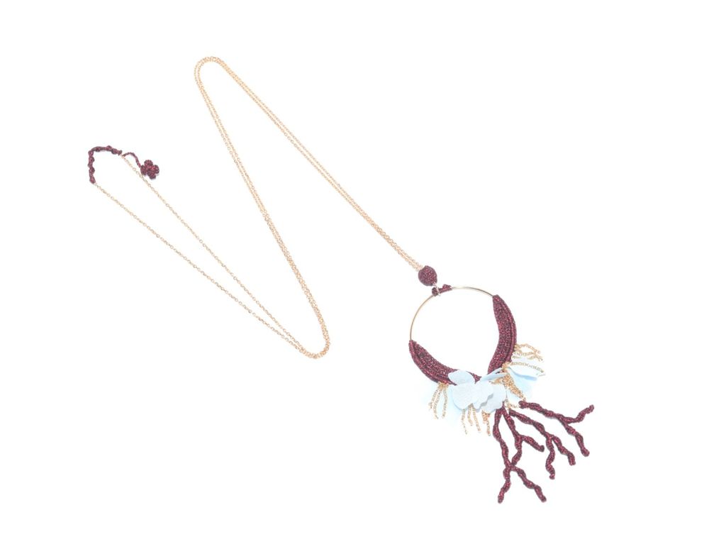 Bijoux - Sautoir ELLIANE, Collection Air and Sea - ATELIER GODOLÉ