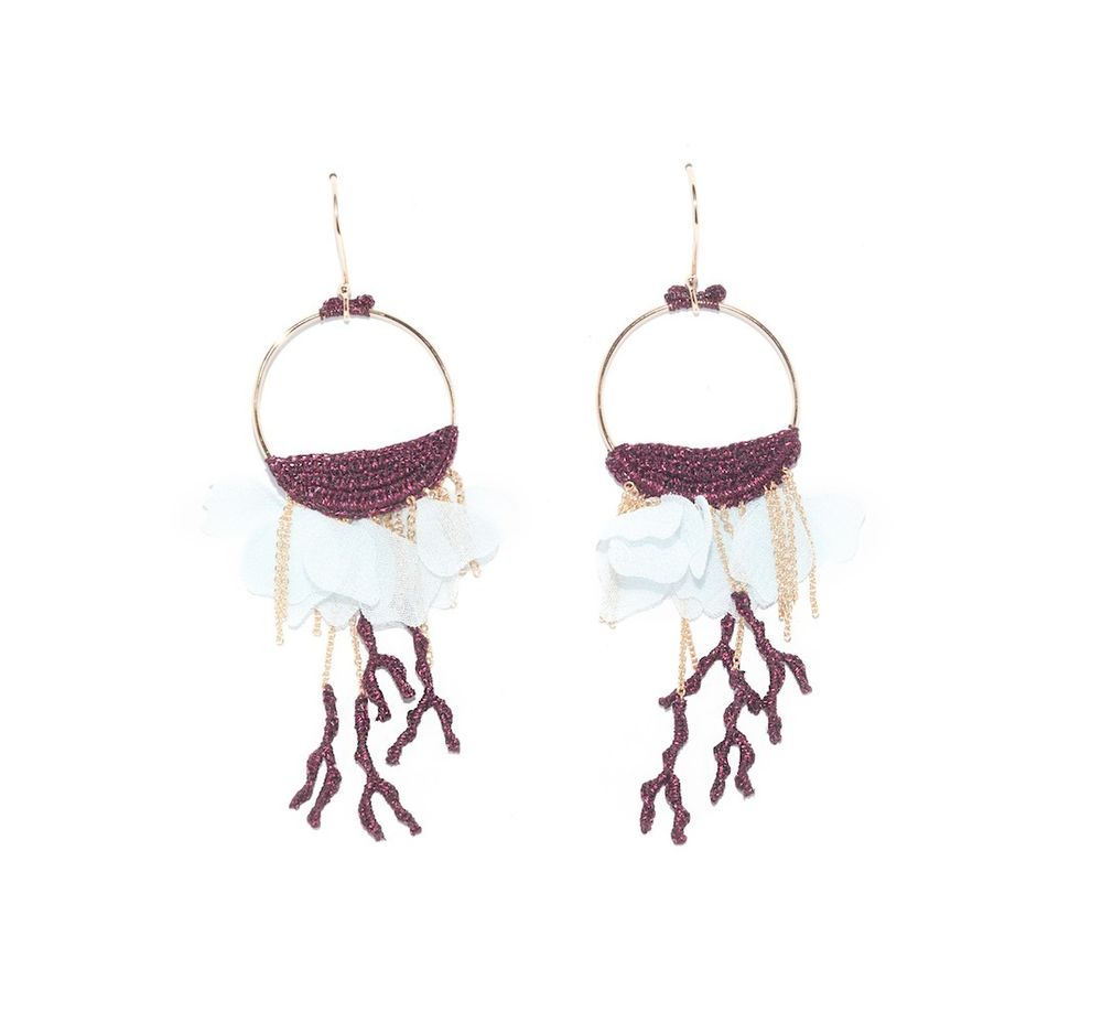 Bijoux - Sautoir ELLIANE, Collection Air and Sea - ATELIER GODOLÉ