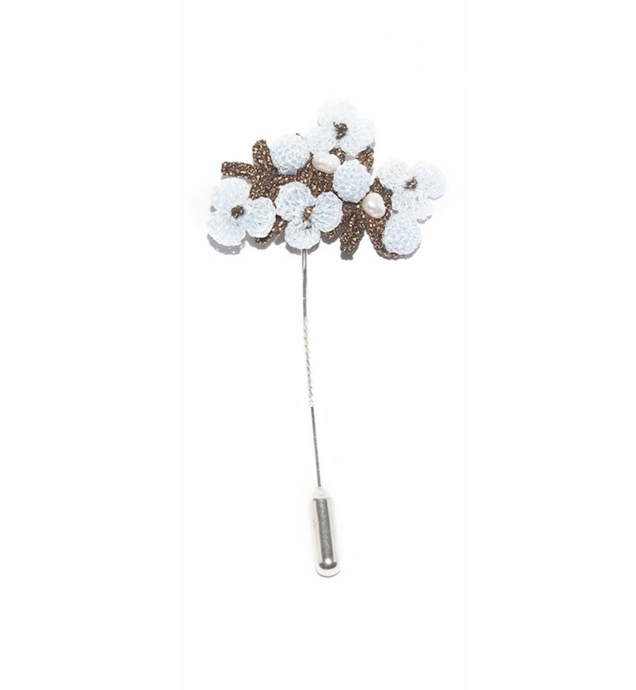 Bijoux - Boucles d'oreilles YOLANDE, Collection Fleurs - ATELIER GODOLÉ