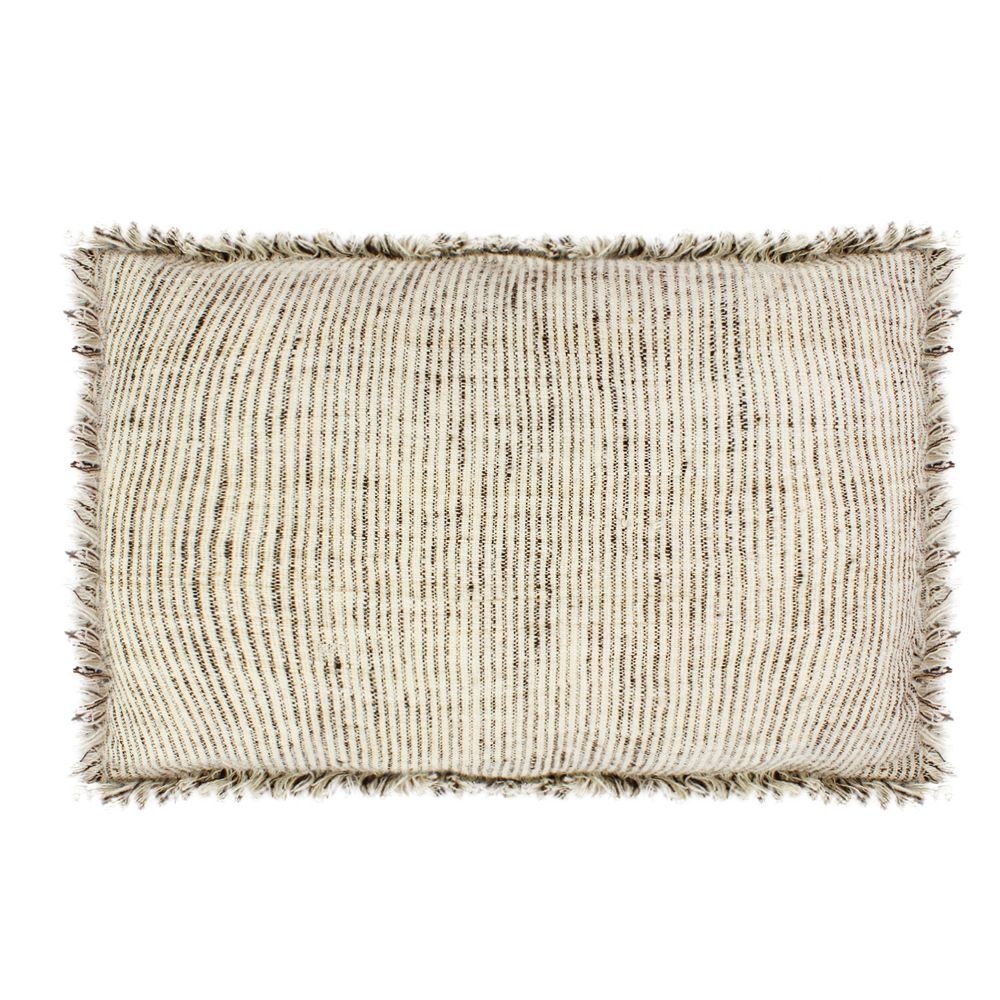 Fabric cushions - Desi Naturals Hand Woven Wool Cushions - STITCH BY STITCH
