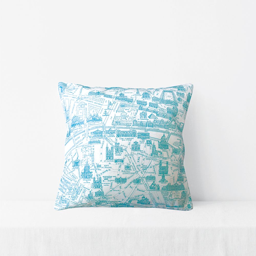 Coussins textile - Old maps - MAISON LECONTE
