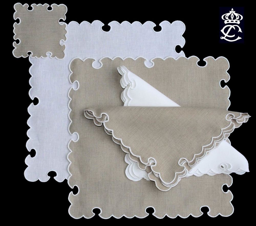 Table linen - PLACEMATS. - LINHO DO CASTELO - LIN DE CHATEAU