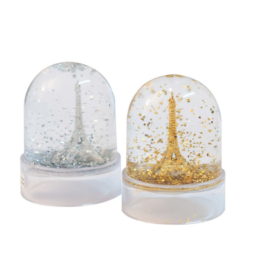 Cadeaux - boule à neige Tour Eiffel paillettes - LES PARISETTES