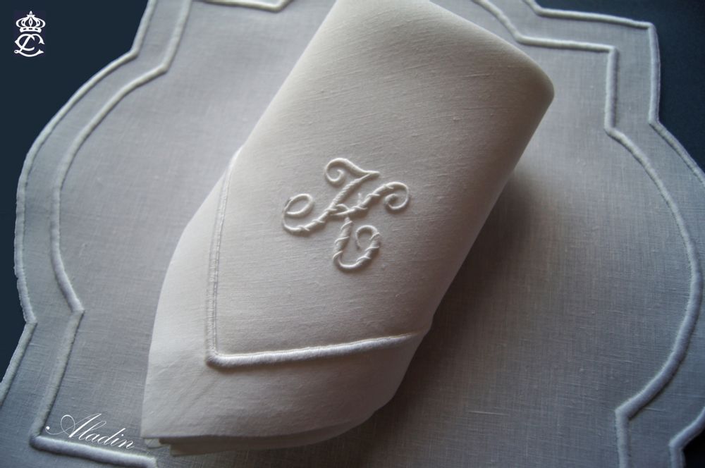 Linge de lit - MONOGRAMMES - LINHO DO CASTELO - LIN DE CHATEAU