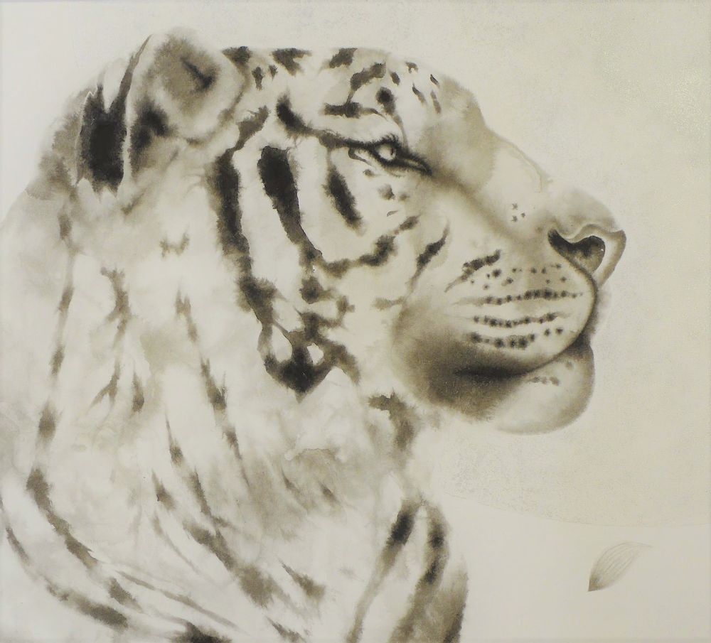 Tableaux - TIGER - KUNI PAINTING/CERAMICS KAIZAN