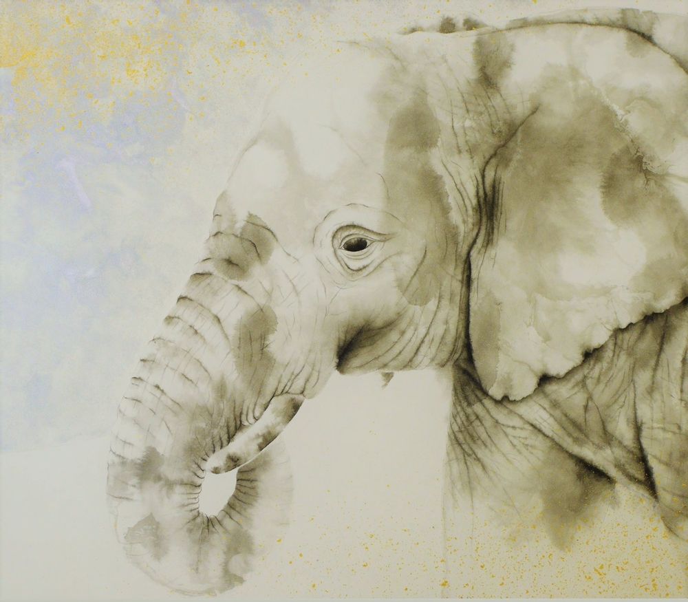 Decorative objects - ELEPHANT - KUNI PAINTING/CERAMICS KAIZAN