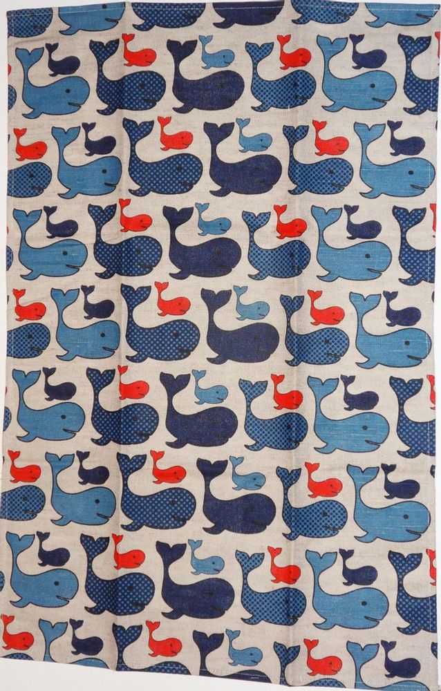Table linen - LINGE DE MAISON THEMATIQUE ANIMAUX - BLEU CALADE