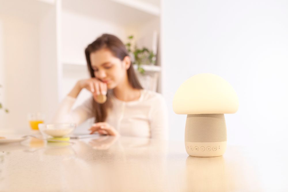 Desk lamps - Smart Mushroom Lamp Speaker - EMOI