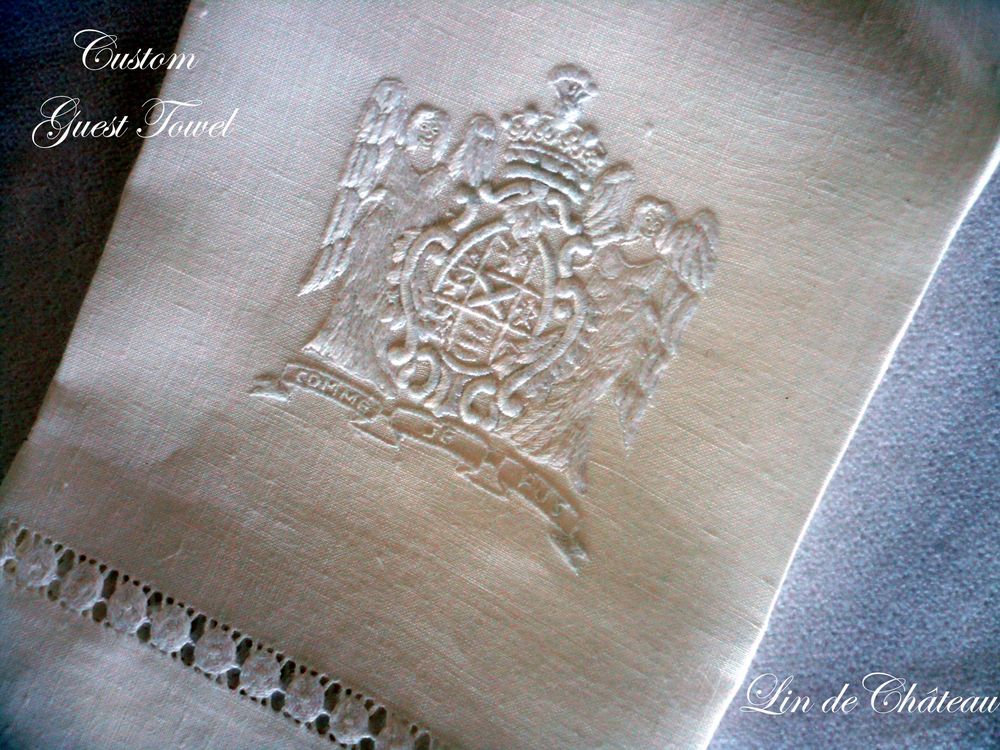 Gifts - GUEST TOWELS - LINHO DO CASTELO - LIN DE CHATEAU