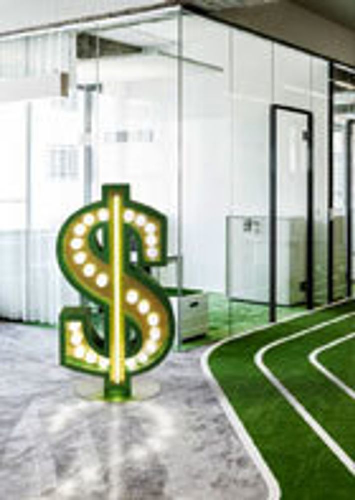 Éclairage LED - Panneau Dollar | Lampe Graphique - DELIGHTFULL