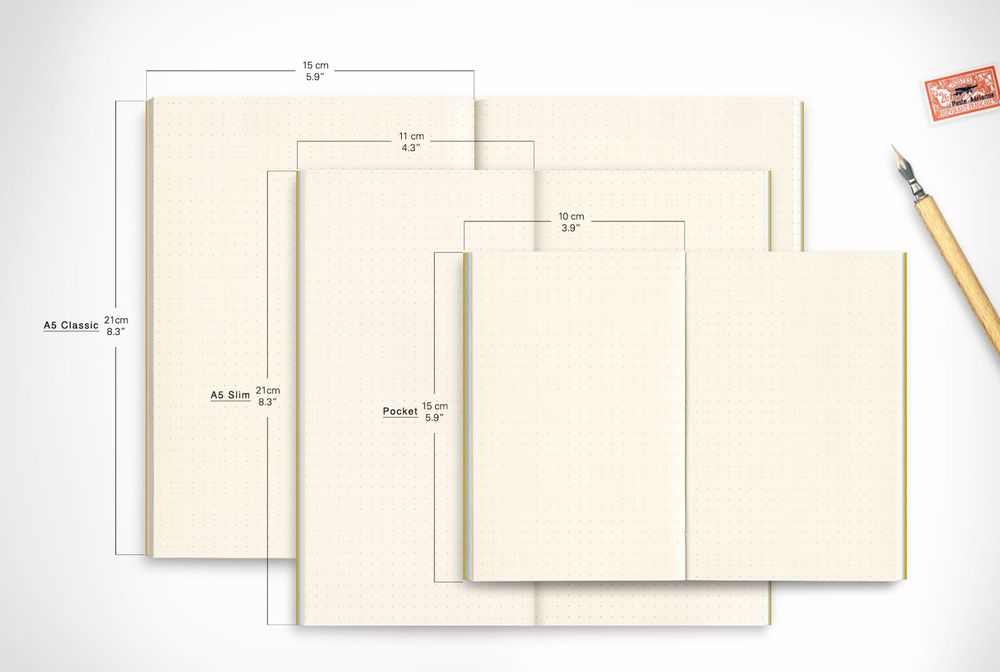Stationery - Dot-Grid Notebooks - SOUMKINE