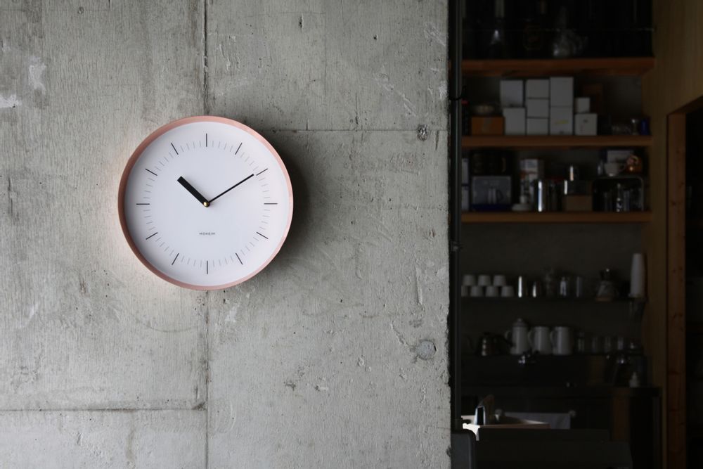 Clocks - HORN wall clock - MOHEIM