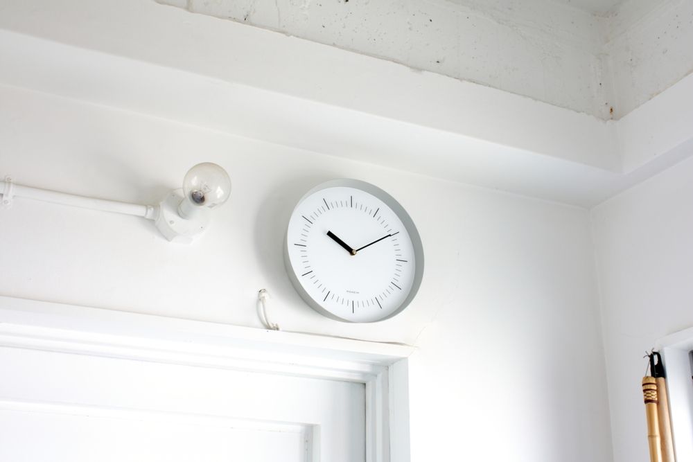 Clocks - HORN wall clock - MOHEIM