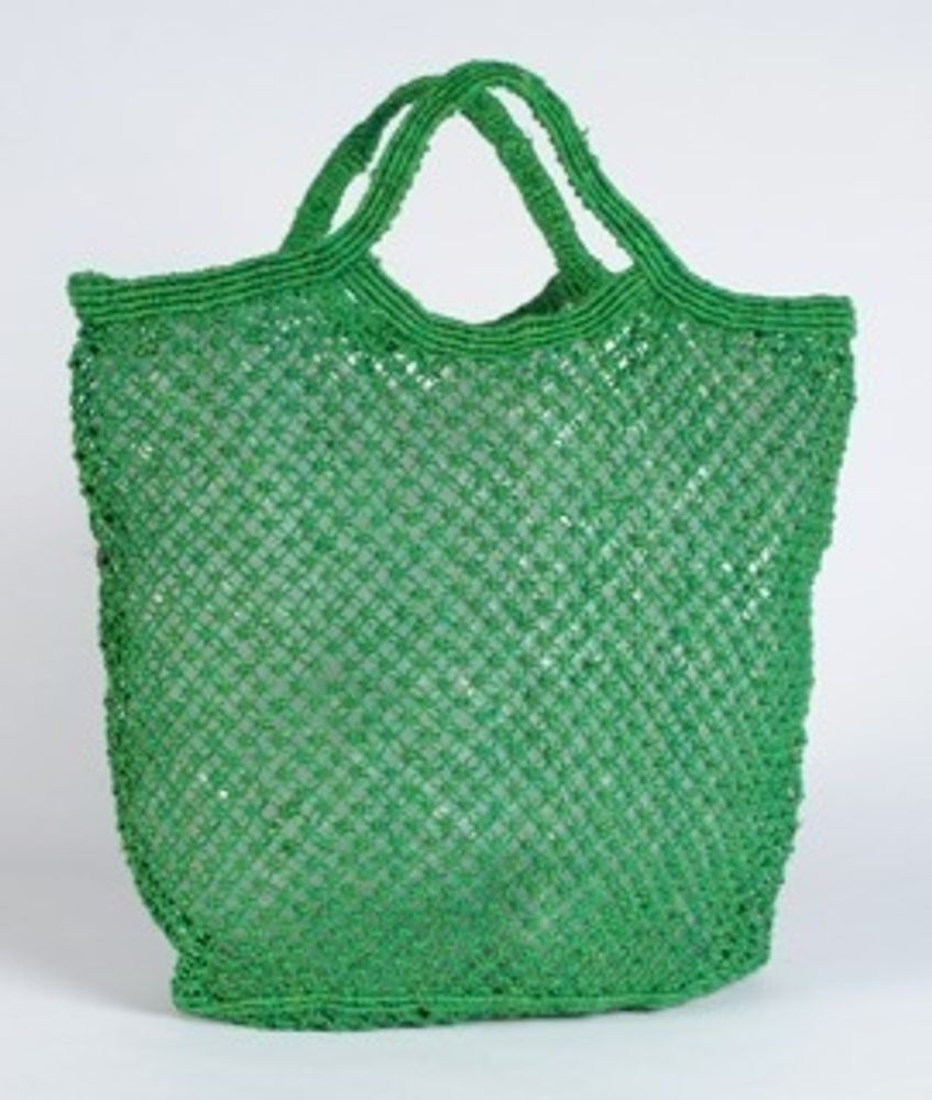 Bags and totes - Jute Macrame Bag Large - MAISON BENGAL