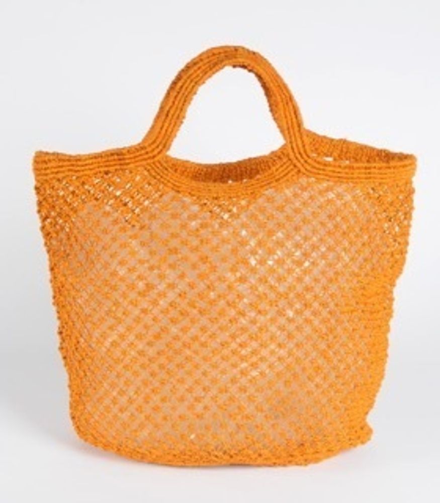 Bags and totes - Jute Macrame Bag Large - MAISON BENGAL